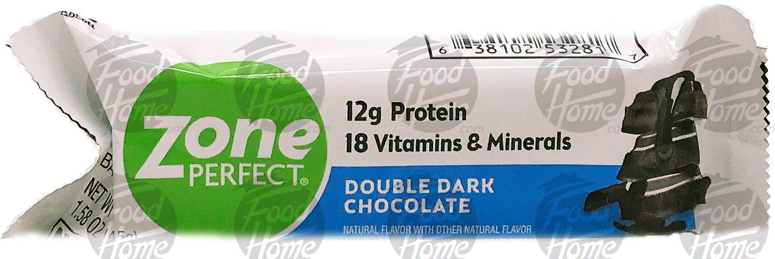 Zone Perfect  double dark chocolate all-natural nutrtion bars Full-Size Picture